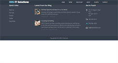 Desktop Screenshot of drsitsolutions.com